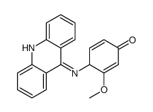 4-(acridin-9-ylamino)-3-methoxycyclohexa-2,5-dien-1-one Structure
