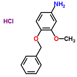 4-(Benzyloxy)-3-methoxyaniline hydrochloride structure