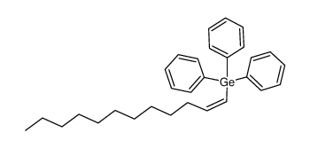 (Z)-1-triphenylgermyl-1-dodecene Structure