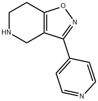 3-(pyridin-4-yl)-4,5,6,7-tetrahydroisoxazolo[4,5-c]pyridine structure