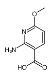 2-AMINO-6-METHOXY-NICOTINIC ACID Structure