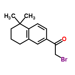 2-Bromo-1-(5,5-dimethyl-5,6,7,8-tetrahydro-2-naphthalenyl)ethanone Structure
