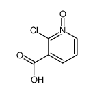 2-chloro-3-pyridinecarboxylic acid N-oxide结构式