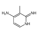 2,4-Diamino-3-methylpyridine structure