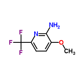 3-甲氧基 6-(三氟甲基)吡啶-2-胺结构式