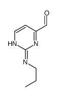 2-(propylamino)pyrimidine-4-carbaldehyde结构式