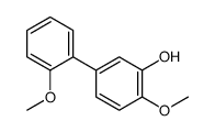 2-methoxy-5-(2-methoxyphenyl)phenol结构式