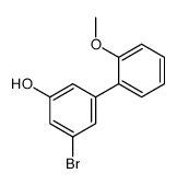 3-bromo-5-(2-methoxyphenyl)phenol Structure