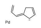 Allyl(cyclopentadienyl)palladium(II) Structure