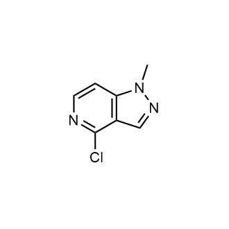 4-氯-1-甲基-1H-吡唑[4,3-c]吡啶结构式