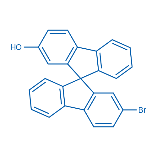 2'-Bromo-9,9'-spirobi[fluoren]-2-ol Structure