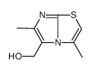 (3,6-dimethylimidazo[2,1-b][1,3]thiazol-5-yl)methanol结构式