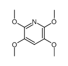 Pyridine, 2,3,5,6-tetramethoxy- (8CI) Structure
