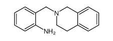 2-(3,4-dihydro-1H-isoquinolin-2-ylmethyl)aniline Structure