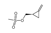 (1R)-(methylenecyclopropyl)methyl methanesulfonate结构式