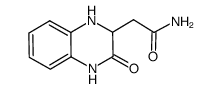 2-(3-oxo-1,2,3,4-tetrahydroquinoxalin-2-yl)-acetamide结构式