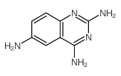 2,4,6-Quinazolinetriamine Structure