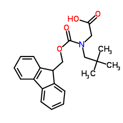 Fmoc-Neopentylglycine structure