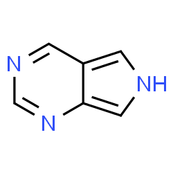 1H-Pyrrolo[3,4-d]pyrimidine (8CI,9CI)结构式