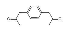 1-[4-(2-oxopropyl)phenyl]propan-2-one结构式