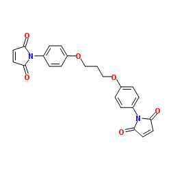 1,4-BIS(4-MALEIMIDOPHENOXY)PROPANE Structure