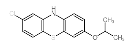10H-Phenothiazine,2-chloro-7-(1-methylethoxy)- Structure