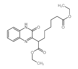 Octanedioic acid,2-(3,4-dihydro-3-oxo-2-quinoxalinyl)-, 1,8-diethyl ester picture