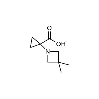 1-(3,3-二甲基氮杂环丁烷-1-基)环丙烷-1-羧酸图片