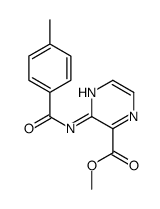 3-[(4-Methylbenzoyl)amino]pyrazine-2-carboxylic acid methyl ester结构式