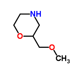 2-(甲氧基甲基)吗啉结构式