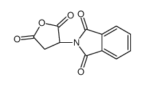 2-[(3S)-2,5-dioxooxolan-3-yl]isoindole-1,3-dione结构式