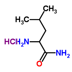 Leucinamide hydrochloride (1:1)结构式