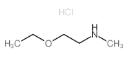 2-Ethoxy-N-methyl-1-ethanamine hydrochloride Structure