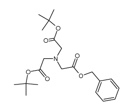 di-tert-butyl 2,2'-((2-(benzyloxy)-2-oxoethyl)azanediyl)diacetate Structure