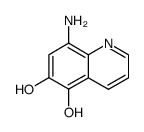 5,6-dihydroxy-8-aminoquinoline结构式