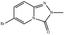 6-Bromo-2-methyl-[1,2,4]triazolo[4,3-a]pyridin-3-one结构式