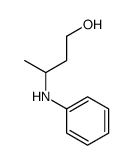 3-anilinobutan-1-ol结构式