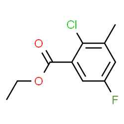 Ethyl 2-chloro-5-fluoro-3-methylbenzoate picture