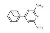 6-benzyl-1,3,5-triazine-2,4-diamine结构式