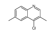 4-chloro-3,6-dimethylquinoline结构式