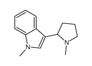 1-Methyl-3-(1-methyl-2-pyrrolidinyl)-1H-indole picture