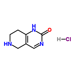 5,6,7,8-四氢吡啶并[4,3-d]嘧啶-2-醇盐酸盐结构式