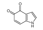 1H-indole-4,5-dione结构式