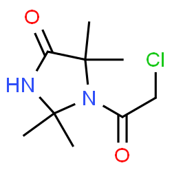 4-Imidazolidinone, 1-(chloroacetyl)-2,2,5,5-tetramethyl- (9CI) picture