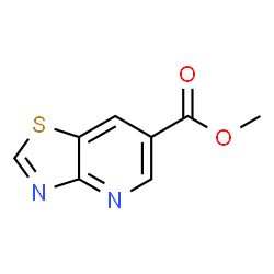 methyl thiazolo[4,5-b]pyridine-6-carboxylate structure