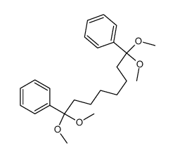 1,1,8,8-tetramethoxy-1,8-diphenyloctane Structure