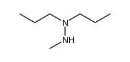N'-methyl-N,N-dipropyl-hydrazine Structure
