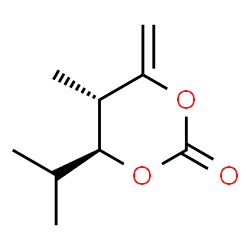 1,3-Dioxan-2-one,5-methyl-4-methylene-6-(1-methylethyl)-,(5R,6R)-rel-(9CI)结构式