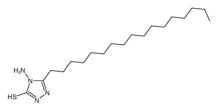 4-amino-3-heptadecyl-1H-1,2,4-triazole-5-thione Structure