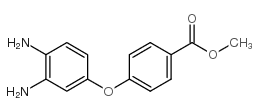 methyl 4-(3,4-diaminophenoxy)benzoate structure